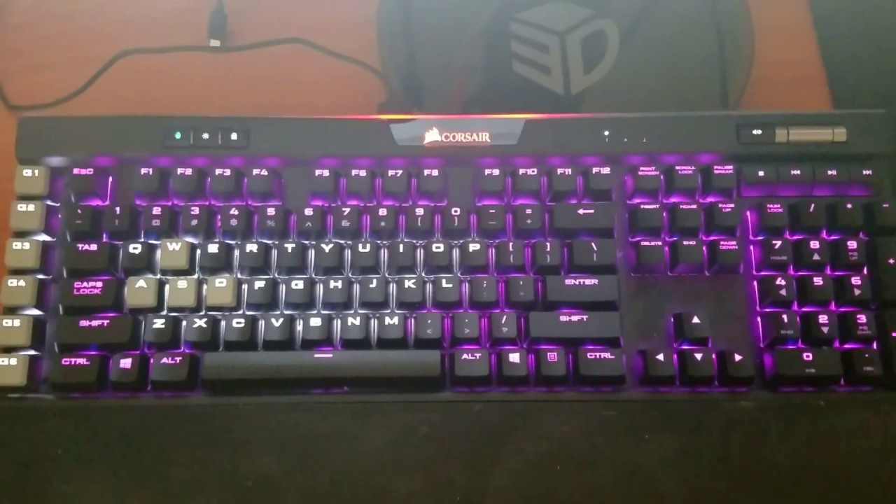 Lighting Profile Corsair K95 Platinum/other RGB YouTube