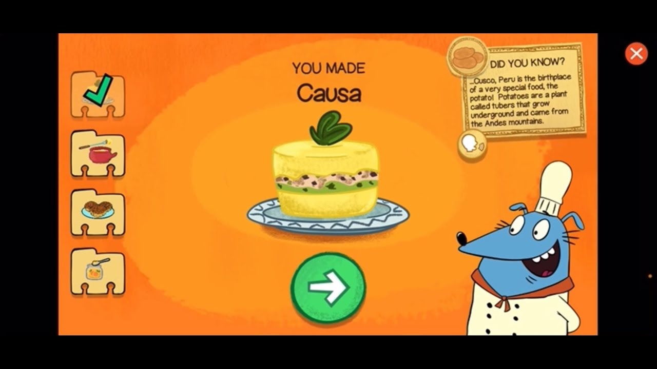 PBS Kids Games| Chef Leo’s Creative Kitchen