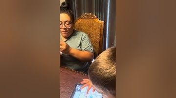 Timmy learning to use TD snap (AAC device) to communicate 🥰