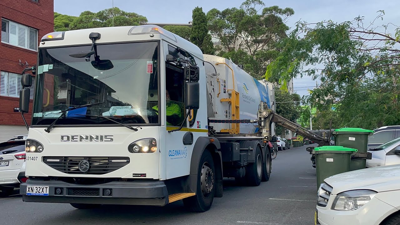 Garbage Trucks In Sydney YouTube