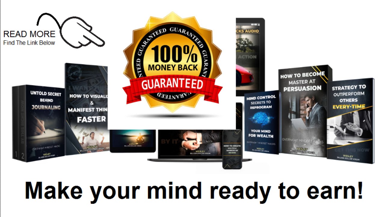 Overnight Millionaire System, Wesley Virgin, Mind Hacks Techniques| Learn And Grow Rich,