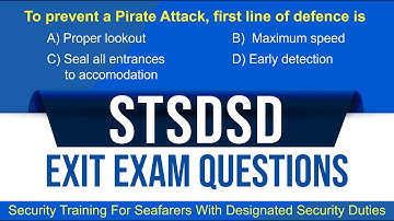 STSDSD Exit Exam Questions with Explanation | H. V. Rajesh