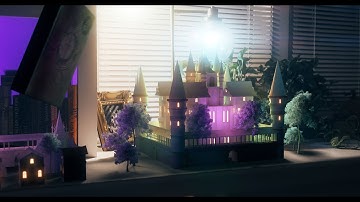 MAGICAL PAPER CASTLE | 3D Animation | Cinema 4d | VFX Breakdown
