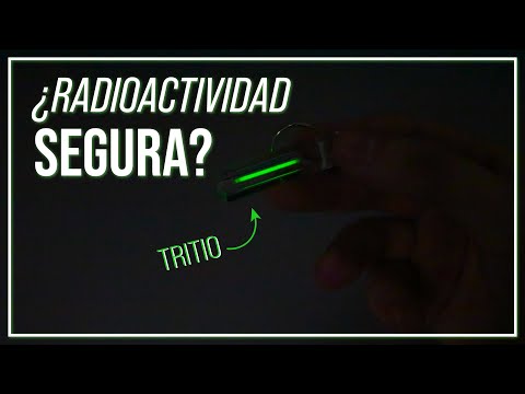 ¡Mi llavero LUMINOSO con TRITIO! Radioactividad al alcance de tu mano | La Radioluminiscencia