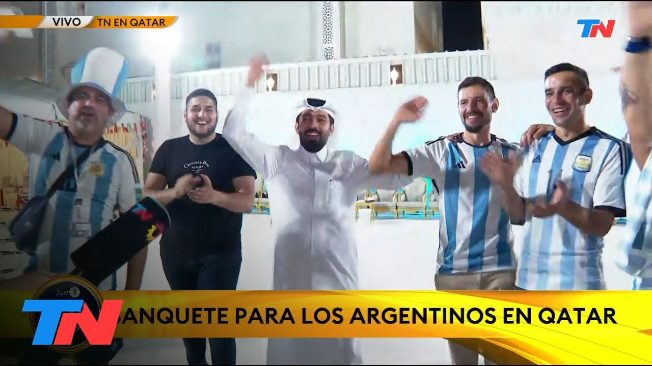 QATAR: Fiesta argentina en la casa de un jeque amigo de Messi