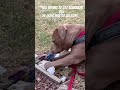 👉Hes trying to get the squeaker out…😳”