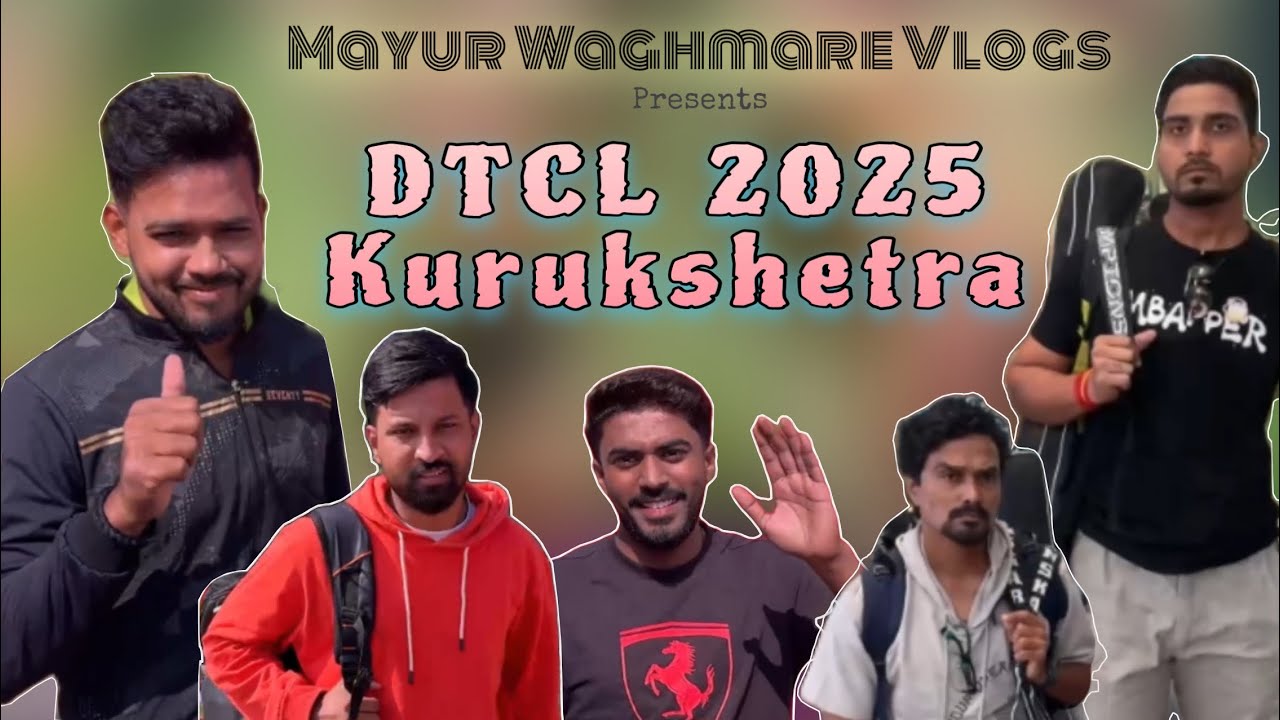Dream Tennis Cricket League 2025 || kurukshetra || mayur waghmare vlogs 😻❤️🧿