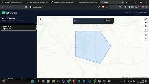 Flowbit Assignment- AOI Creation Tool – Satellite Imagery Viewer