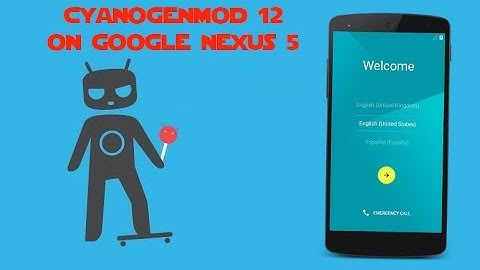 Cyanogenmod 12 on Google Nexus 5