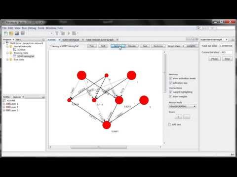 Neural network with neuroph " XOR operator"
