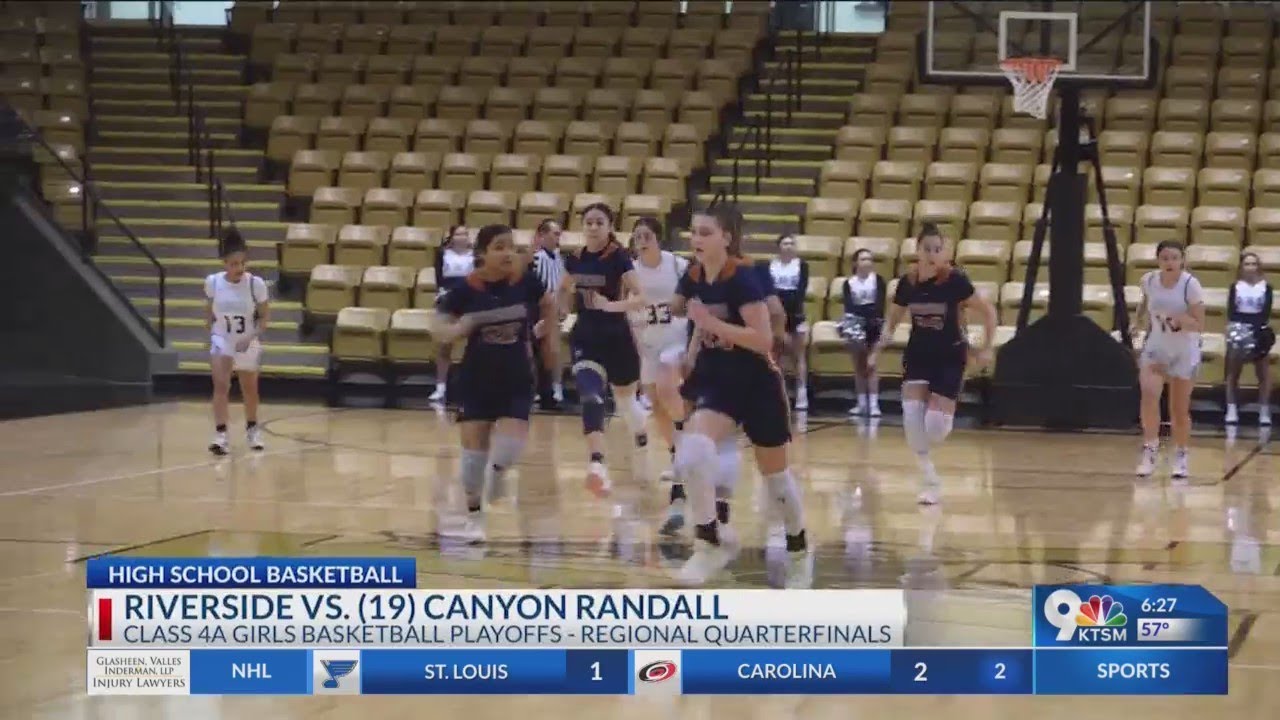 Riverside girls fall in Class 4A Regional Quarterfinals - YouTube
