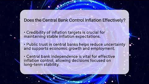 Does the Central Bank Control Inflation Effectively? - Financial History Files