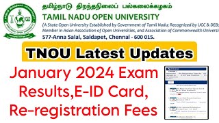 Tamilnadu Open University 3 Important Updates 👍
