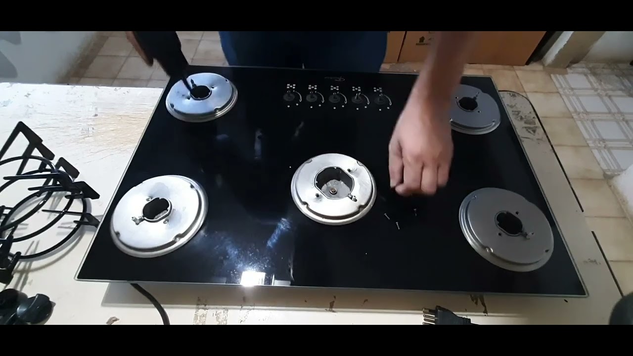 Fogão Cooktop como desmontar abrir e fechar da maneira correta | Dicas de manutenção
