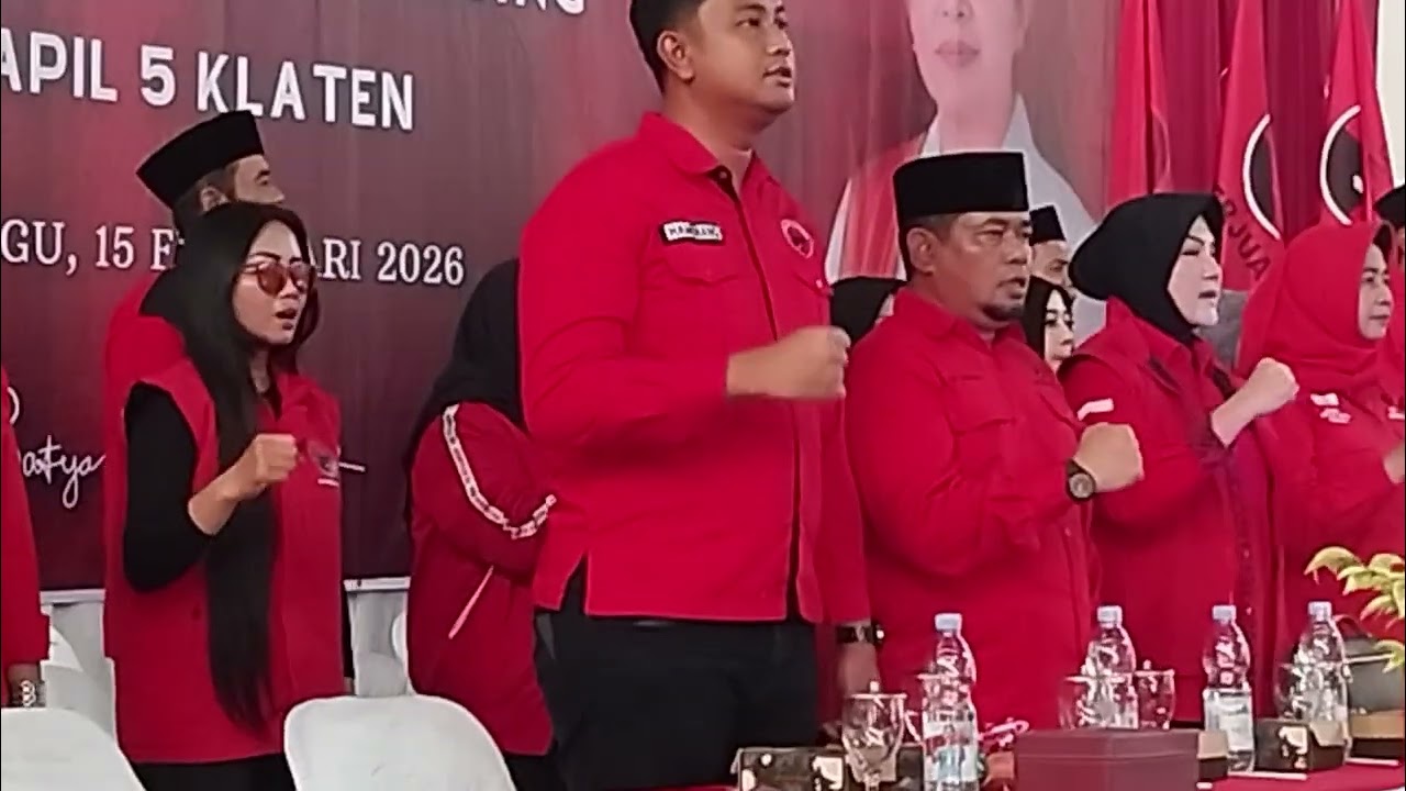 Edisi Rapat PAC diPerluas PDI Perjuangan Dapil 5 Kab.Klaten