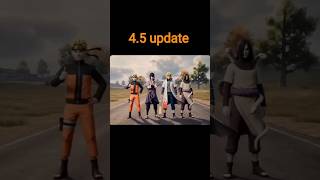 Which Naruto Character Skin is Best? 🤔 BGMI 4.5 Update #shorts