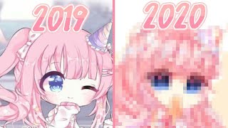 2019 vs 2020 Drawing challenge!  | Gacha Life/Gacha club | will i improve or got worse?