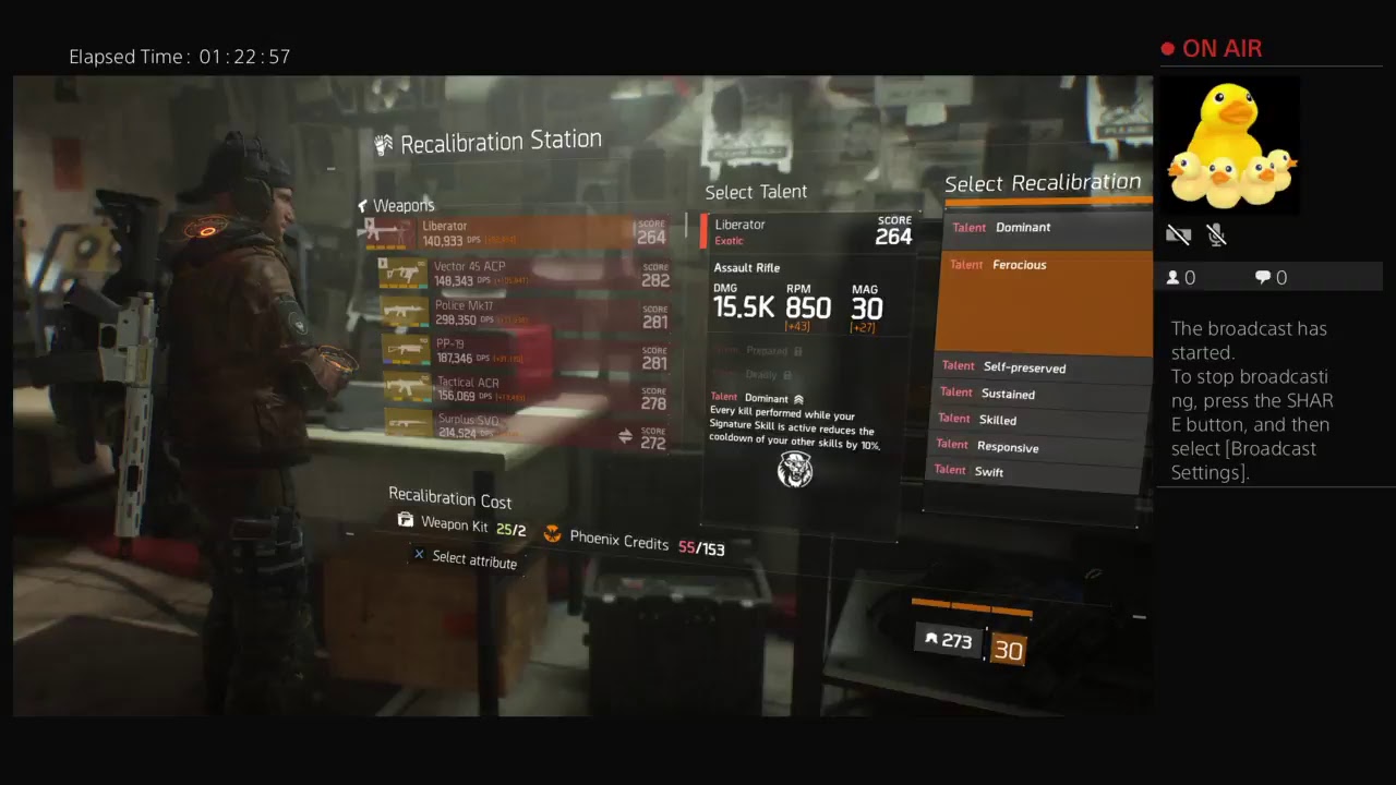 The Division getting the liberator