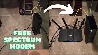 Upgrading Parent's Internet: Free Spectrum Modem + Asus RT-BE82U WiFi 7