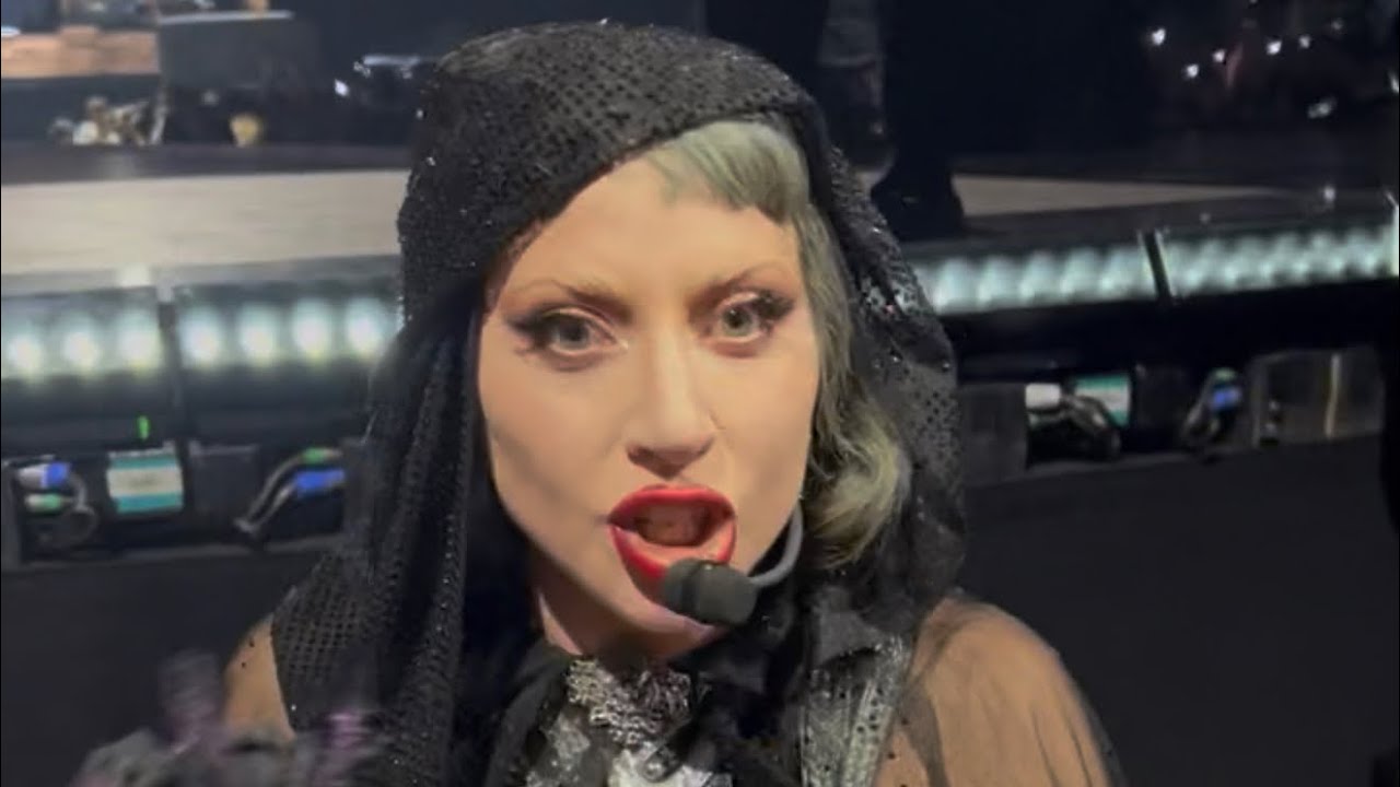 Lady Gaga Emotional Piano Speech → “Vanish Into You” + Walk By | (Front Row | San Francisco)