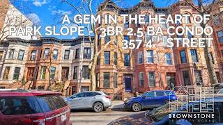 Sophisticated Brownstone Living: A Sun-Drenched Park Slope 3BR 2.5BA Duplex Sanctuary