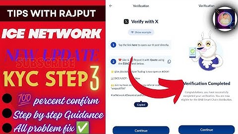 ICE KYC STEP 3 IS HERE 😀 | KYC STEP 3 VERIFIED COMPLETED ✅ | BNB ADDRESS CONFIRMATION  ON TWITTER 👍