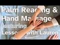 Palmistry &amp; Massage for @lessonswithlauren 's birthday! 💖 | FaceTime Vibes ✨