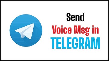 How To Send Voice Message On Telegram | Send Audio Message On Telegram