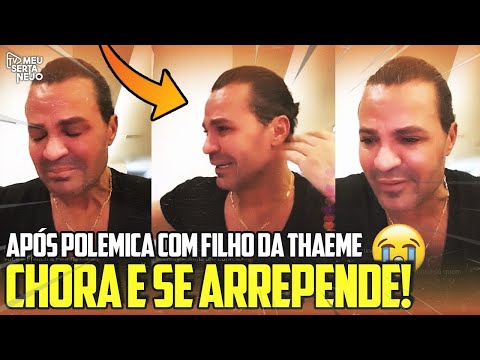 EDUARDO COSTA CHORA MUITO e pede PERDÃO a FILHO de THAEME!