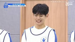 (eng) ProduceX101 ep 3 Kim Hyunbin and 