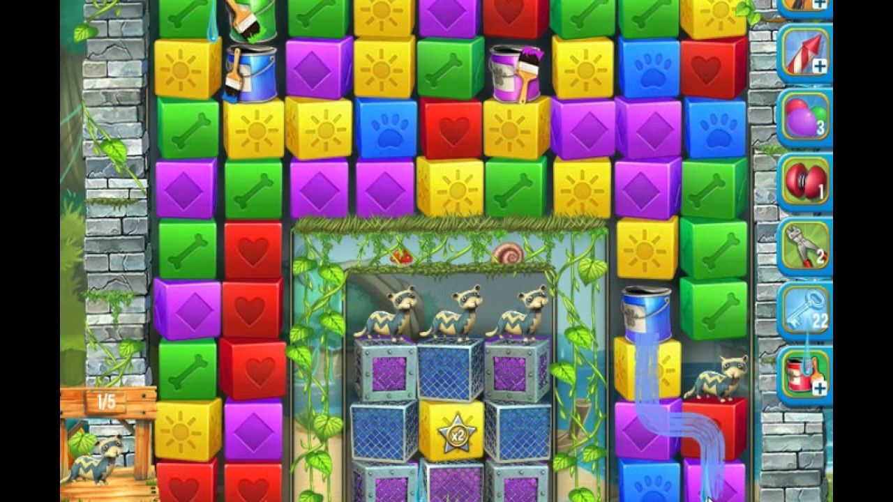 Pet Rescue Saga, Pet Island, 27th February 2017, level 9 😈 ►TOBIAS DEAMON◄