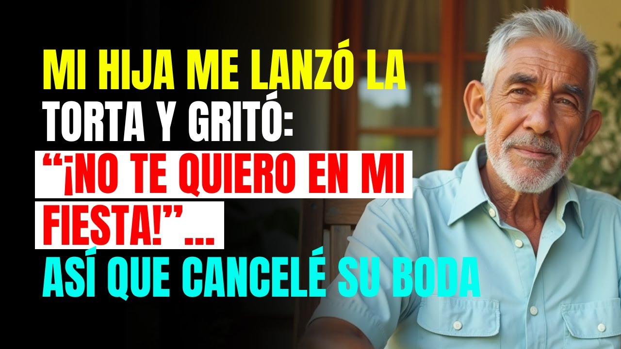 Mi HIJA me lanzó la torta y gritó: “¡No te quiero en mi fiesta!”... así que cancelé su boda