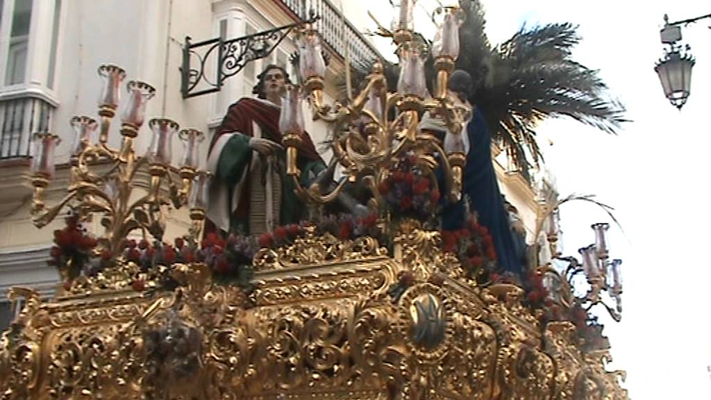 BORRIQUITA 2012 CADIZ MAGNA-Revirando a Calle Ancha-Marcha Orando en Montesion