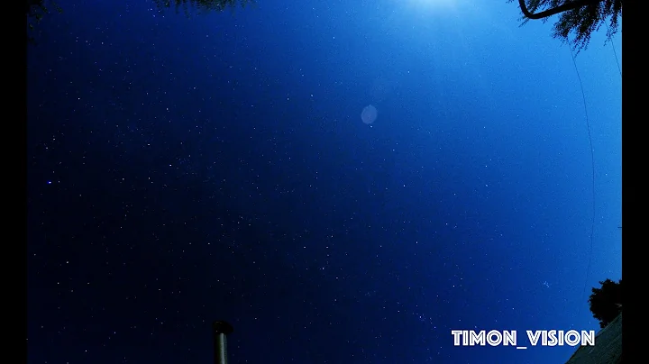 GoPro Hero 4 Timelapse 4K | Perseid Meteor Shower 10-11 August 2017