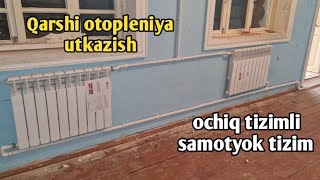 Qarshi otopleniya utkazish... plasmassa trubadan otopleniya. полепропелен трубадан отопления утказиш