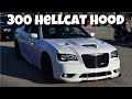 Hellcat Hood on Chrysler 300 SRT8 | Amerihood Ram Air Hood Unboxing & Review | Vlog