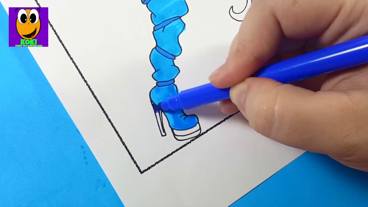 Coloring book page Bloom Winx Club art for kids tv KOKI DISNEY TOYS