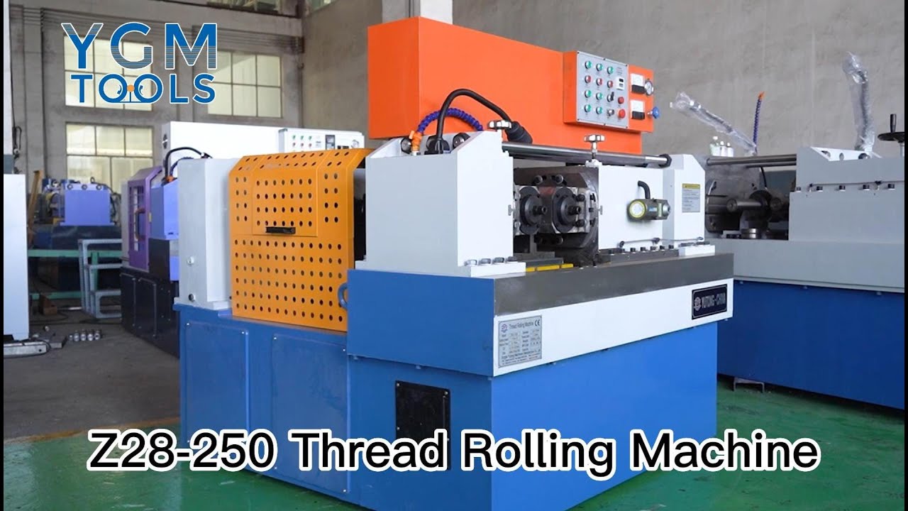 YGMTOOLS Thread Rolling Machines Expert 2023 - YouTube
