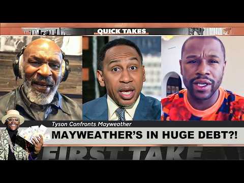 Mike Tyson BLASTS Floyd Mayweather as “FRAUD & BROKE” During Heated Interview With Stephen A. Smith