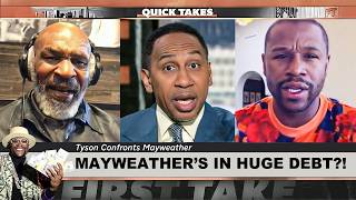 Mike Tyson BLASTS Floyd Mayweather as “FRAUD & BROKE” During Heated Interview With Stephen A. Smith