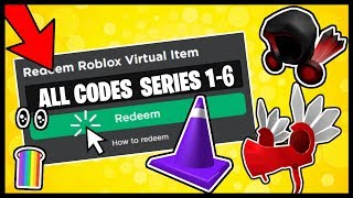 ALL ROBLOX TOY CODE ITEMS! (SERIES 1 - 6) SHOWCASE 