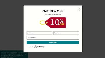 How to Code a Custom Mailchimp Popup Form