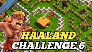 Easily 3 Star Card-Happy - Haaland Challenge #6 in Clash Of Clans 🔥