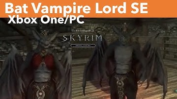Skyrim SE Xbox One/PC Mods|Bat Vampire Lord SE