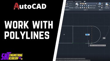 Polylines in AutoCAD | Lecture 4 | AutoCAD Complete Course | Mechanical | Civil | Architectural