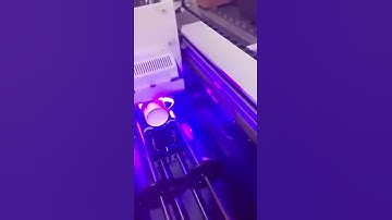 Toshiba 6090UV printer mug UV printing cylinder rotary printer