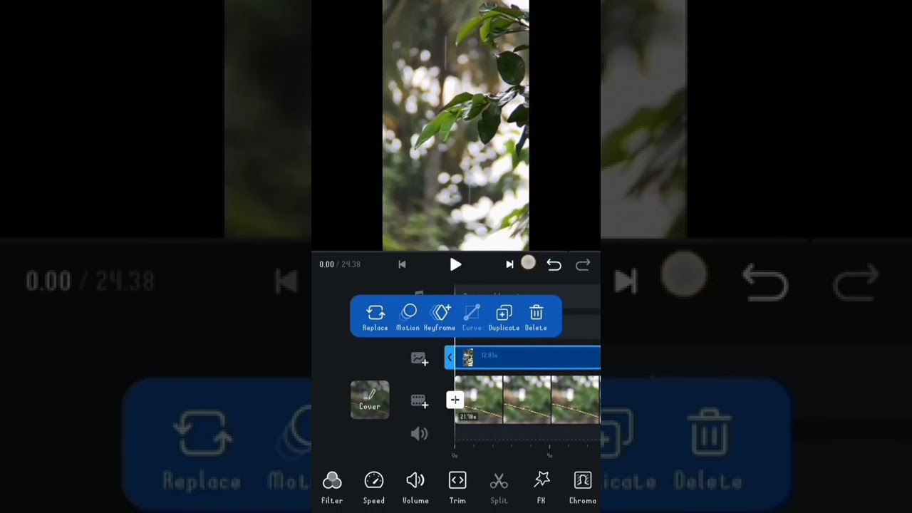 Make 3 layer blended videos in VN app | mobile photography | Dude |