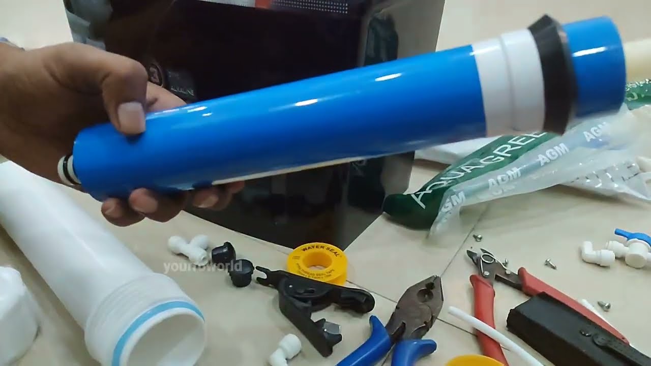 RO me membrane kaise install kare💯🤔 | how to install membrane in RO system💯 ✅ | RO membrane work