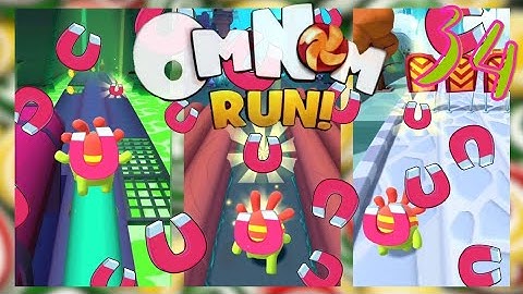 Magnets For DAYS! - Om Nom: Run! Ep. 34 Free Run & 100-Man Run