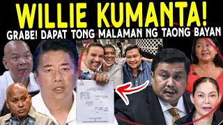 KAKAPASOK LANG Sumab0g nasi Willie Revillame Binasag na Katahimikan Jinggoy Liza Kumar Maricel PBBM